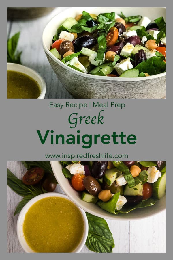 Easy Greek Vinaigrette Inspired Fresh Life