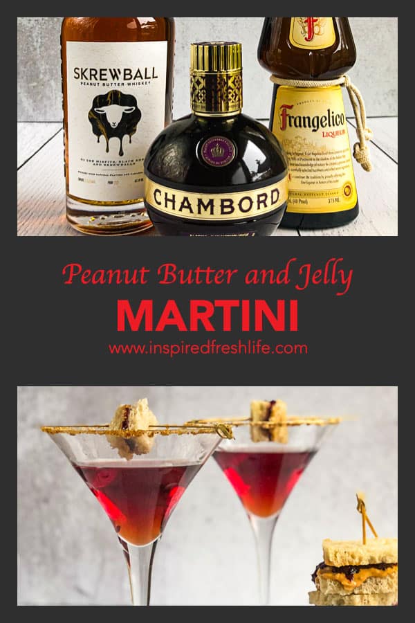 Peanut Butter and Jelly Martini Inspired Fresh Life